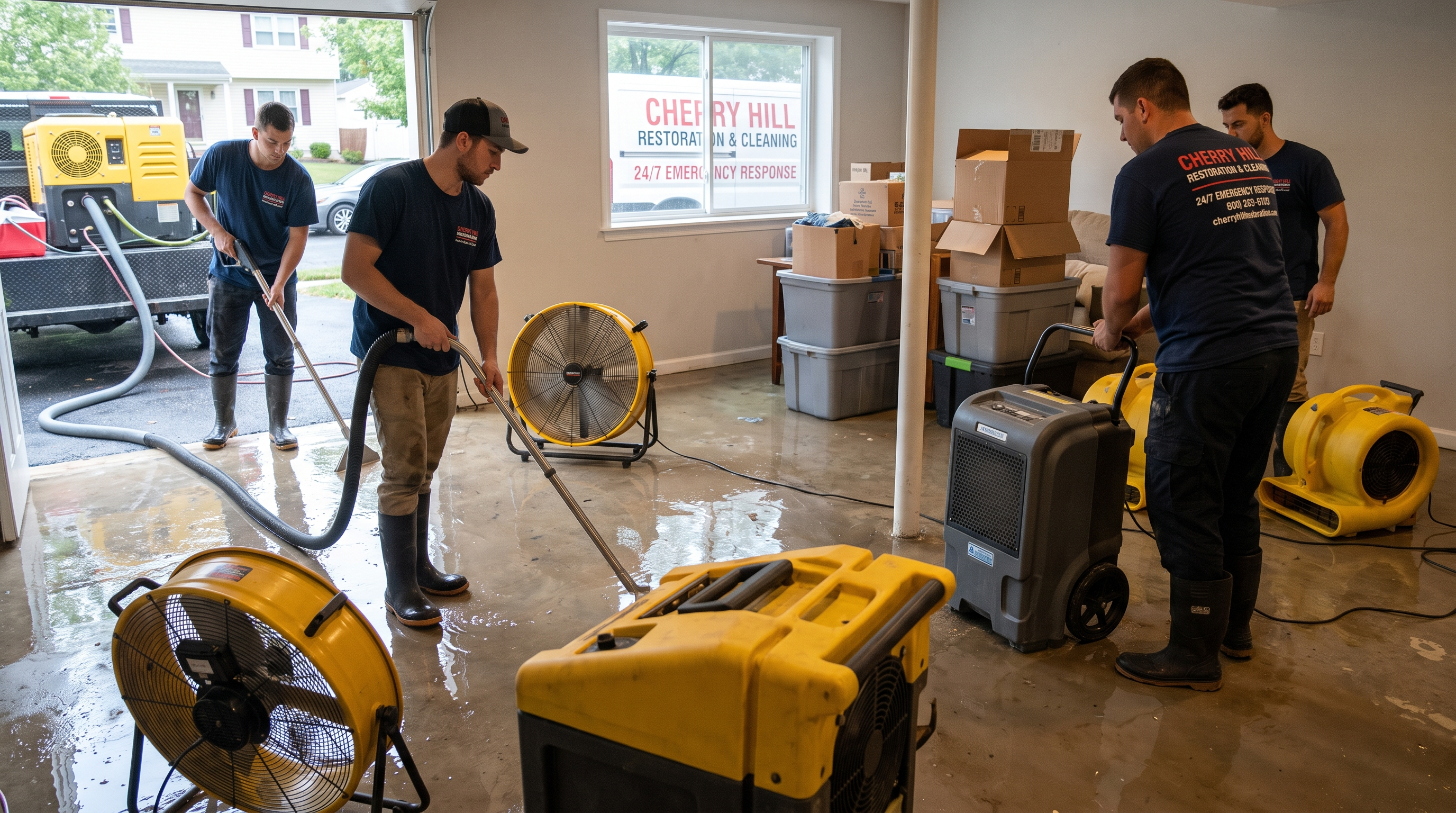 Water Damage Restoration in Cherry Hill, NJ